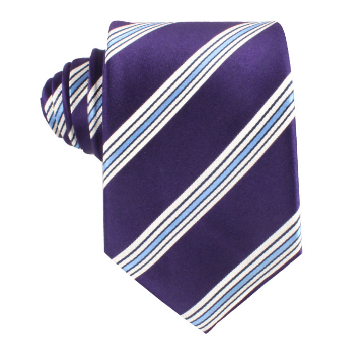 polyester striped ties